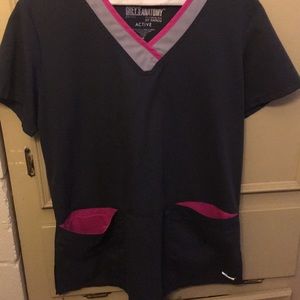 Greys anatomy active scrub top